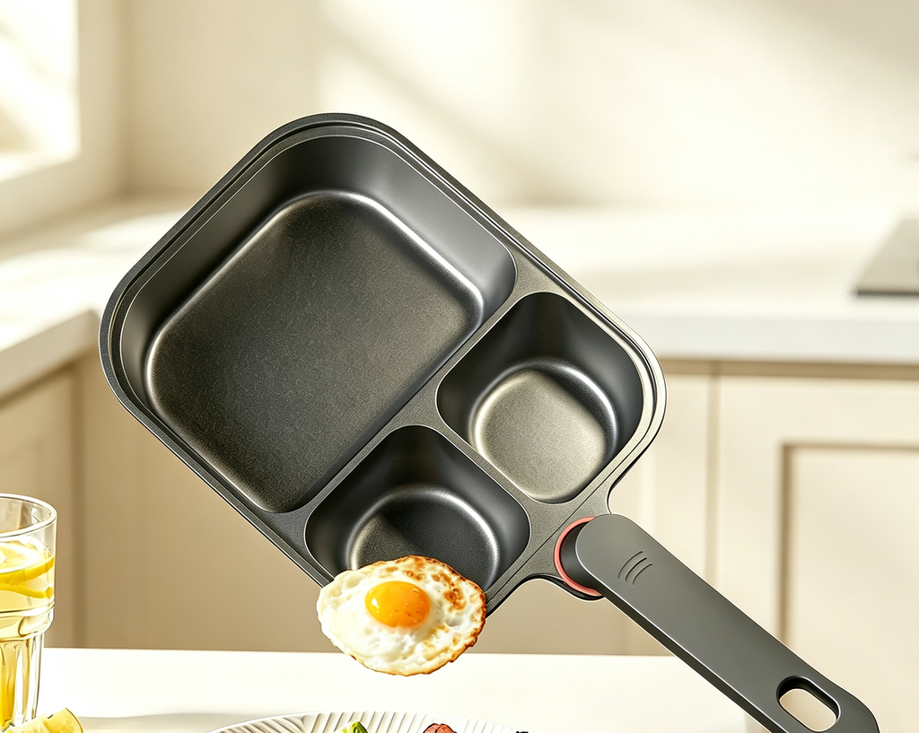 Divided Non Stick Breakfast Pan